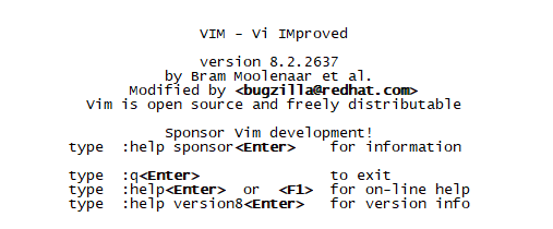 vim or vi
