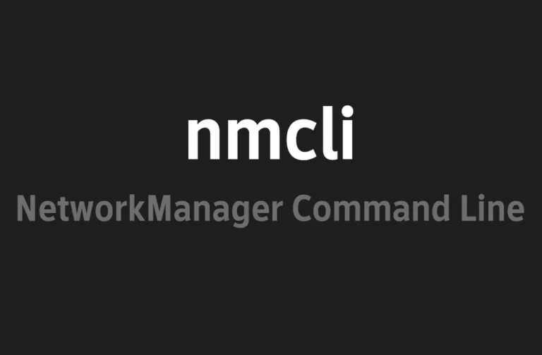 nmcli NetworkManager Command Line